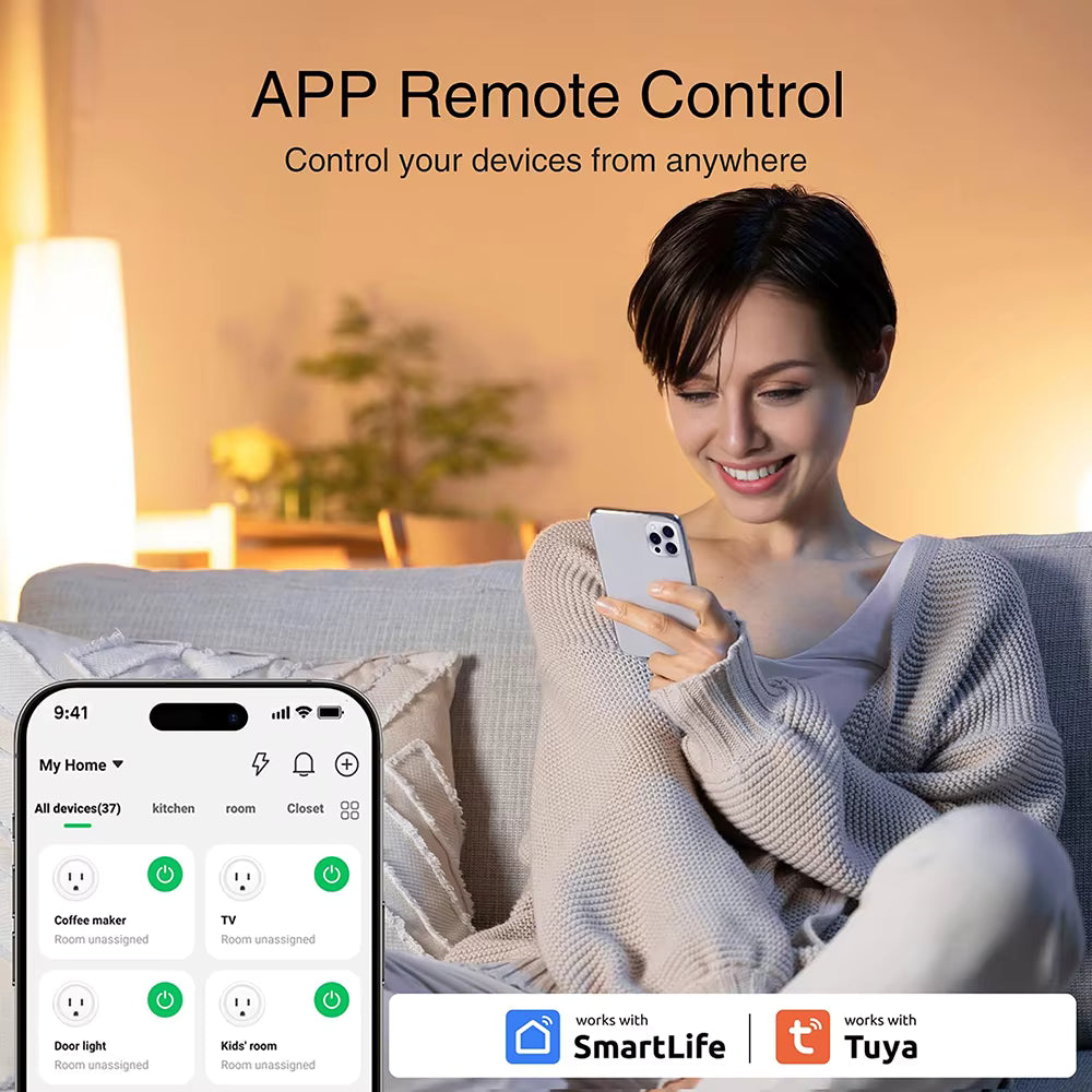 Enchufe inteligente WiFi - Controla tu hogar desde tu celular