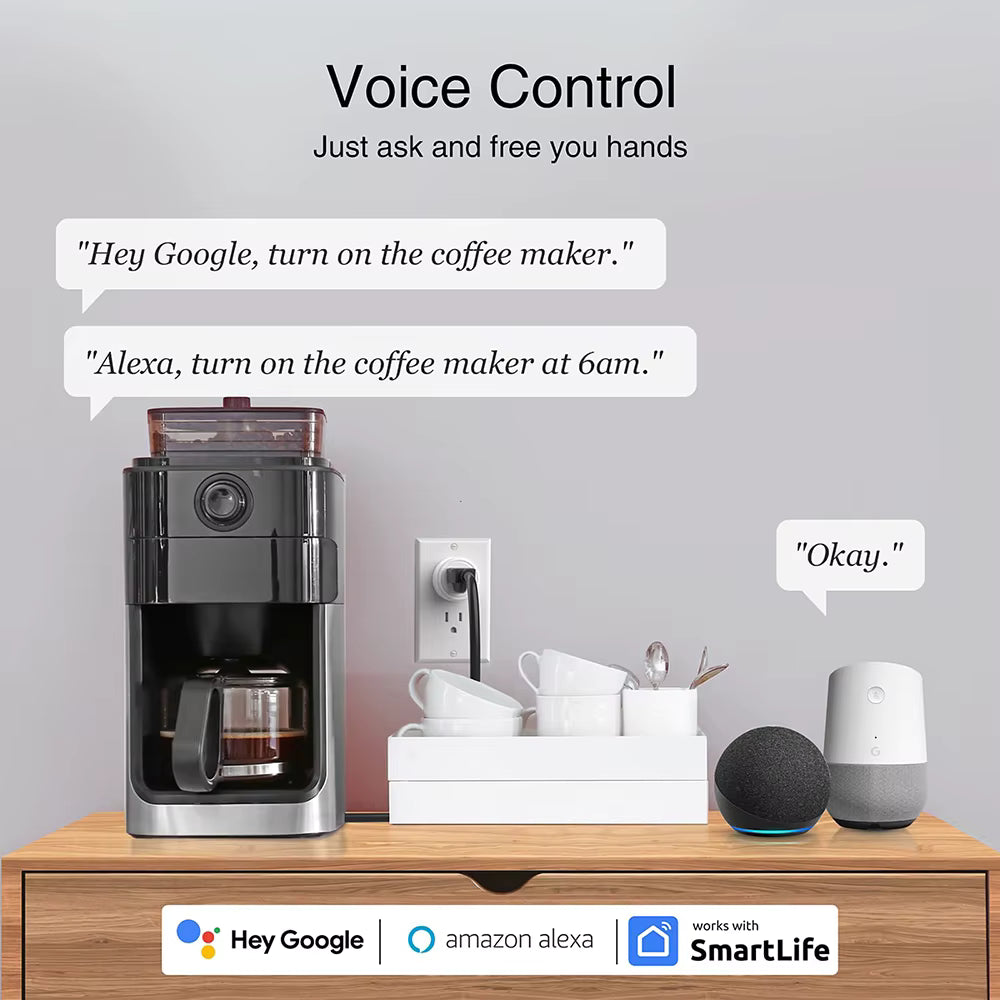 Enchufe inteligente WiFi - Controla tu hogar desde tu celular